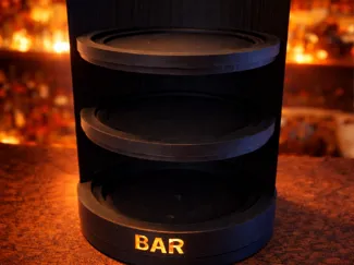 Altar Bar – Espositore Rotondo a 3 Livelli