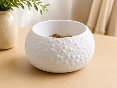 Nordic Blueberry Relief Bowl