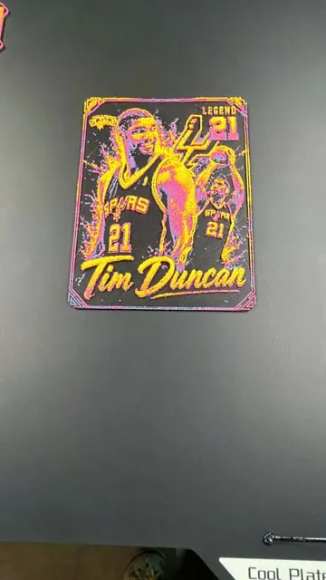 Modelo para impresión 3D: Tim Duncan Legend Card — vista de referencia 5