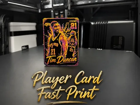 Modelo para impresión 3D: Tim Duncan Legend Card — referencia de MakerWorld