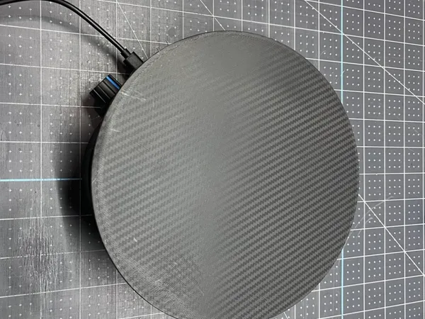 Plateau tournant à vitesse variable