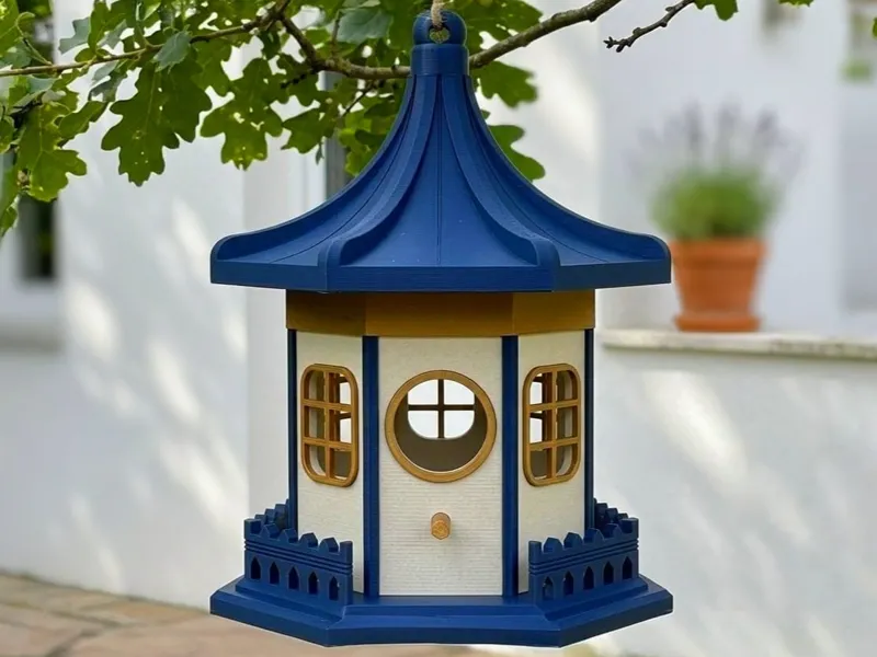 Celestial Pagoda Bird Feeder