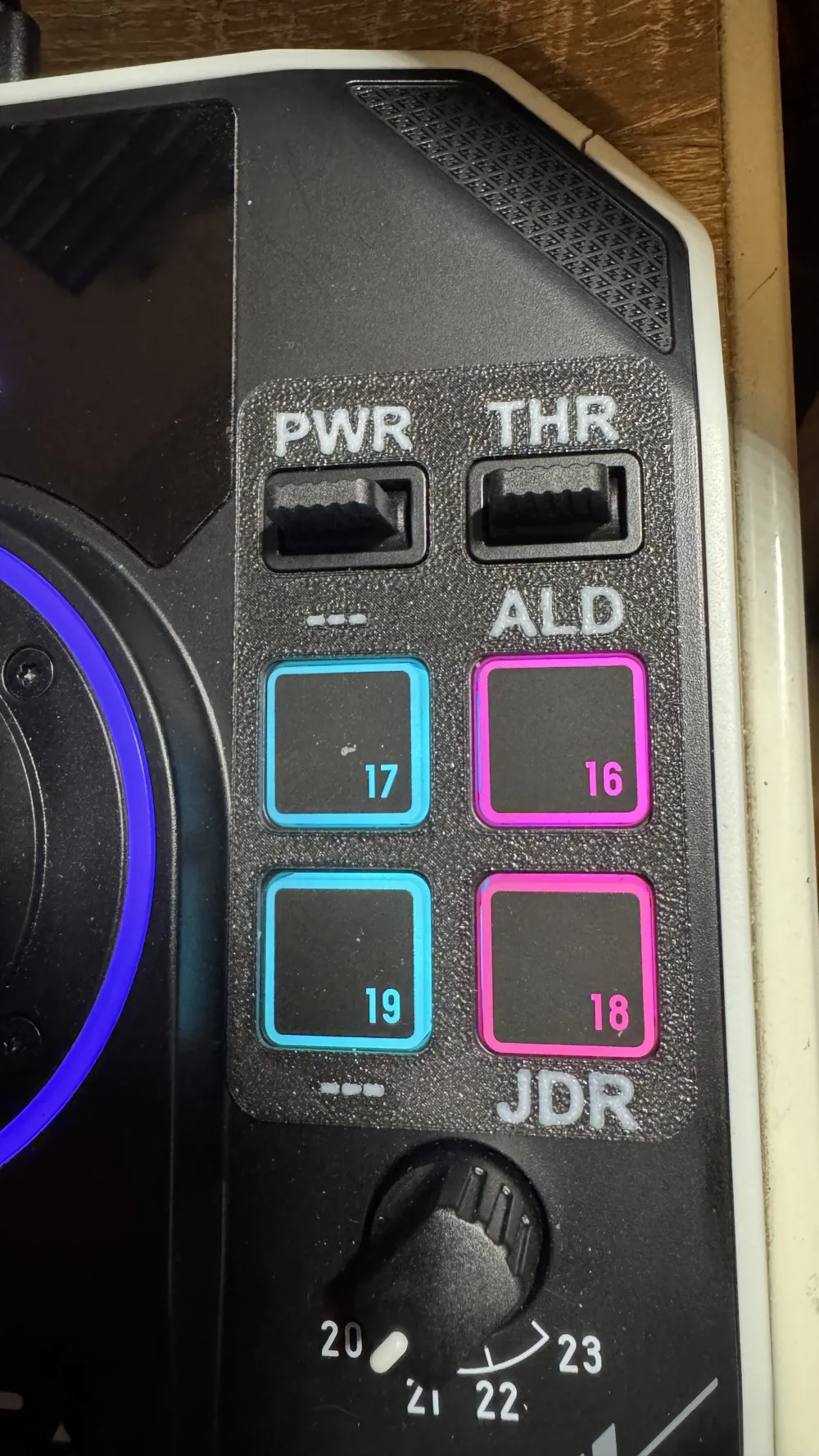 Sol R6 Keybind Template Plates Key Assignment for Thrustmaster SOL-R - Free 3D Print Model ...