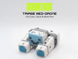 Marathon Triage Med Drone Articulable Prop