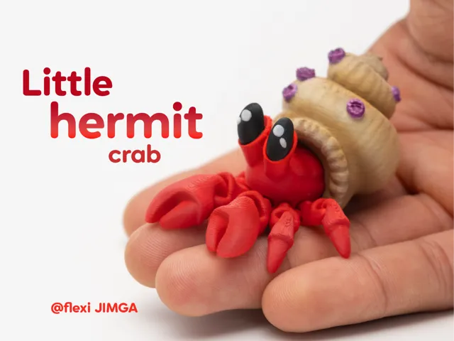 Little Articulated Hermit Crab