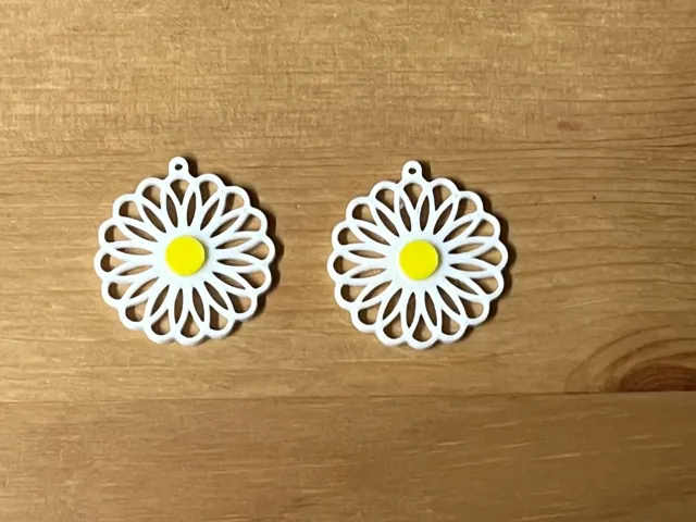 flower earrings
