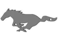 Portachiavi Mustang.
