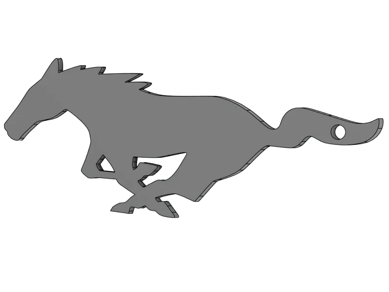 Portachiavi Mustang