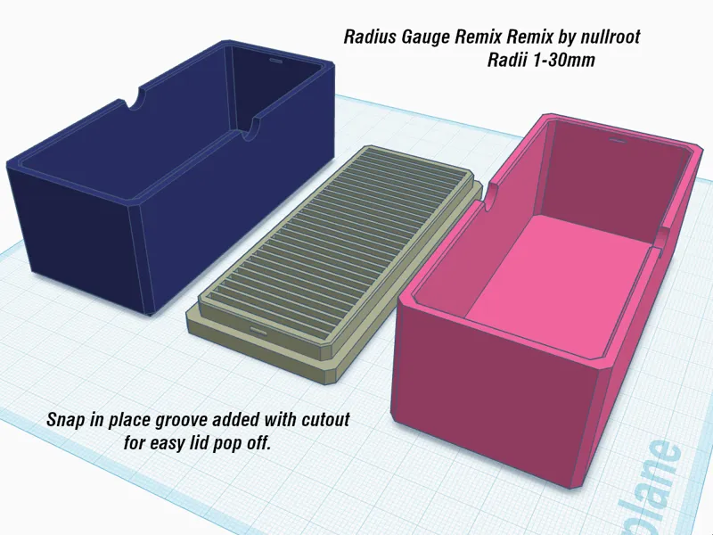 Radius Gauge Remix Remix R1-30mm