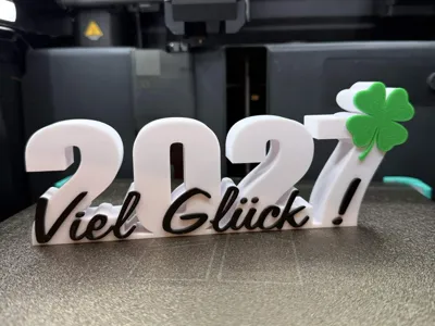 2027 Good Luck Standee