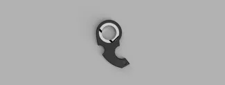 Karambit Keychain Spinner