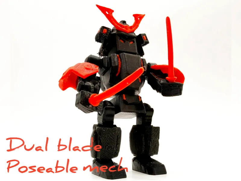Dual Blade Poseable Mech