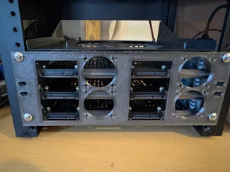 HDD Mount fan backplate