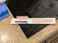 Oriented for 256mm plate