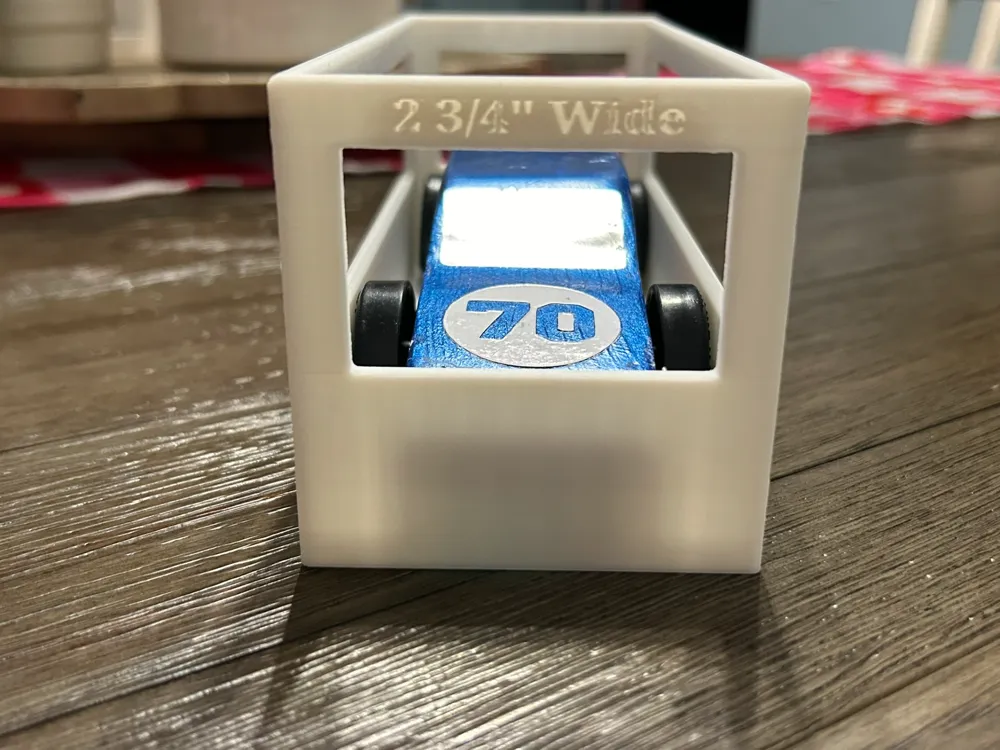 Pinewood Derby Inspection Box by Old Gregg MakerWorld