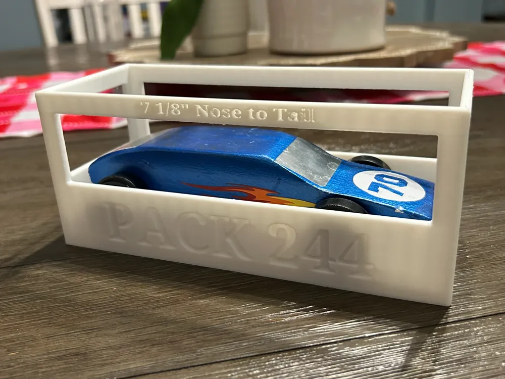 Pinewood Derby Inspection Box