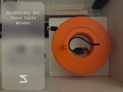 Gridfinity for Torus Cable Winder