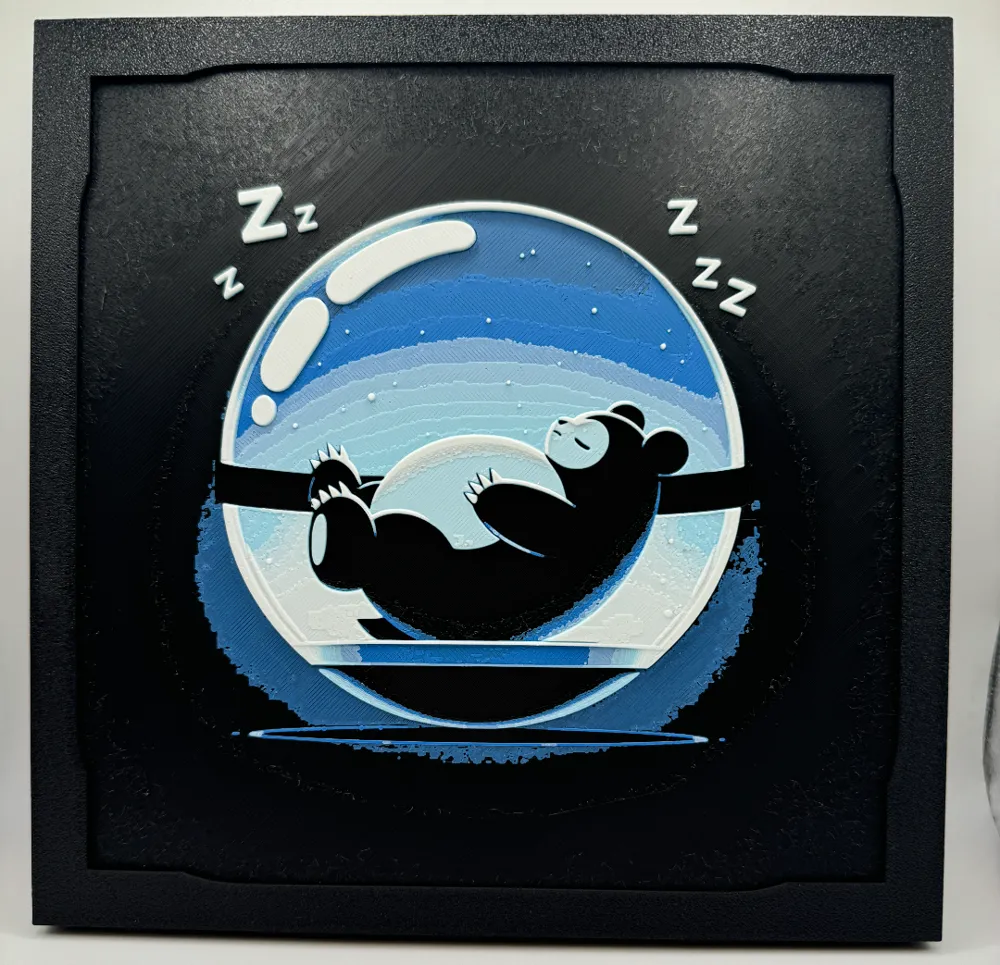 Snorlax - Pokeball Hueforge