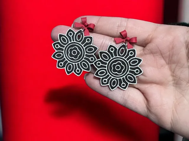 Pendientes mandala