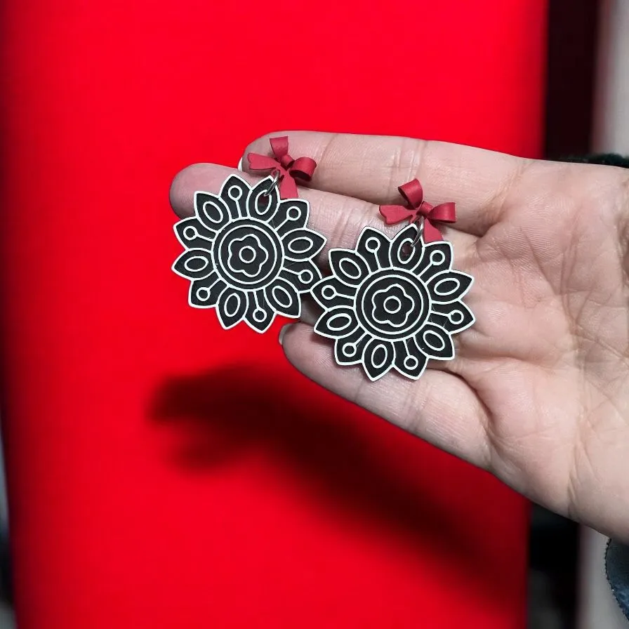 Pendientes mandala view 2