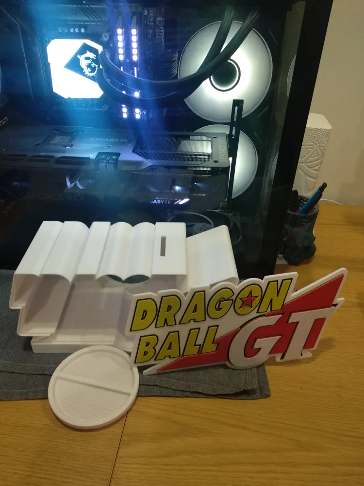 Printable Coint Dragon Ball GT Money Box - Free 3D Print Model - MakerWorld