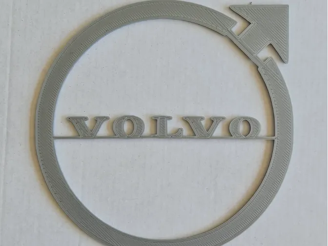 volvo logo detailing stencil