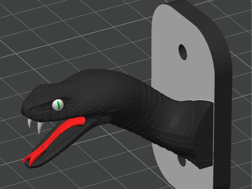 Appendino supporto serpente - vipera SNAKE