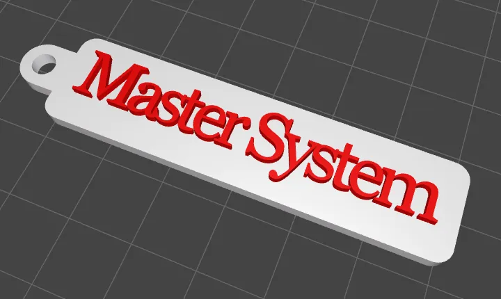 System Keychains Sega MasterSystem Keychain by cristianpinn - MakerWorld