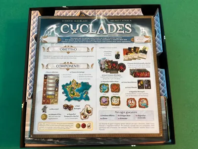 Cyclades legendary edition inserto