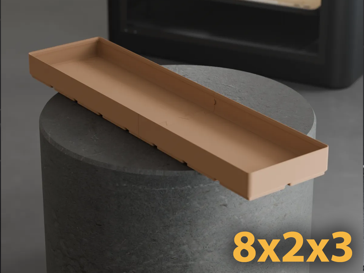 Gridfinity 8x2 Bin (3U) Dovetail Split to Fit
