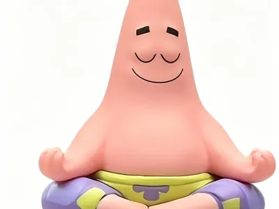 Meditating Patrick Star (no AMS)