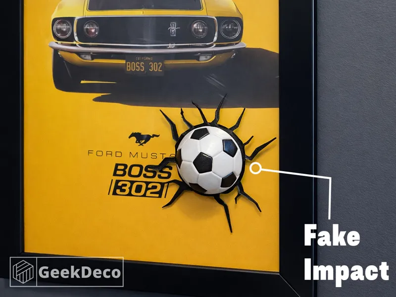 3D Football Wall Breaker [NO AMS] smash effect