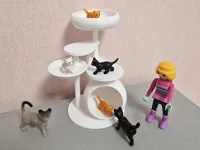 Arbre à chat pour figurines Playmobil — photo 1