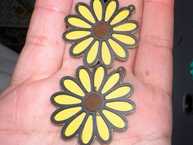 Sunflower Earrings
