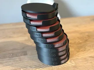 Spender für 125 mm Schleifscheiben