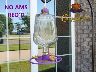 Crown Royal Hummingbird Feeder