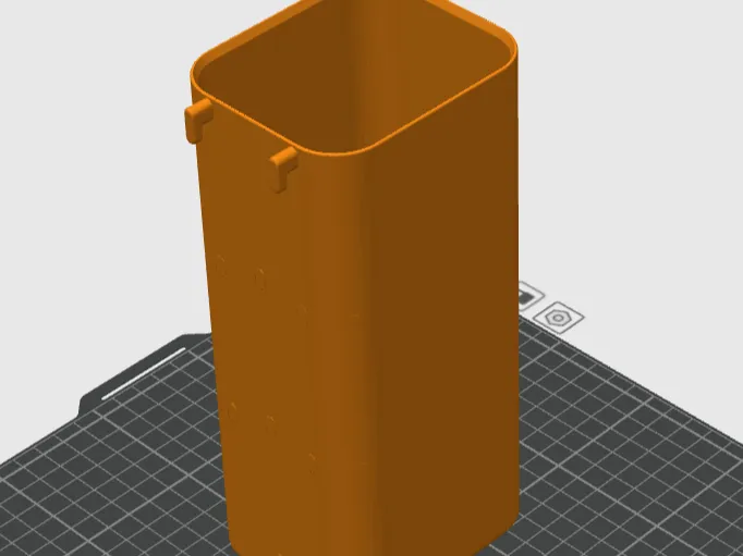 Skadis Tall Square Container (210mm tall)