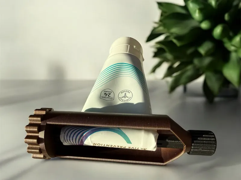 Improved Ratchet Toothpaste Tube Squeezer V2