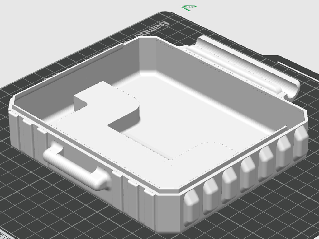 Miniatura 2 do modelo 3D SnapLock storage box