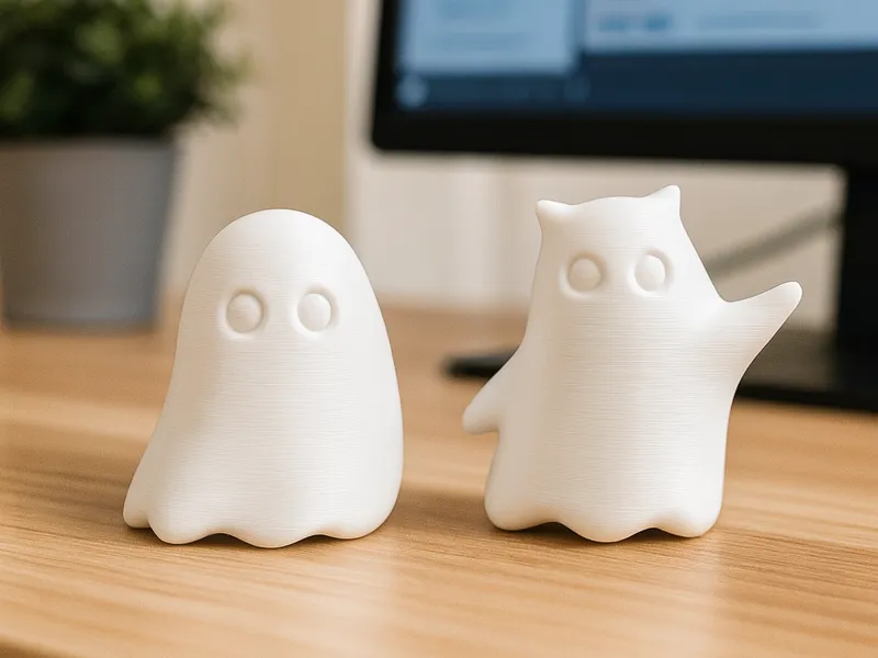 Cute Ghost Duo