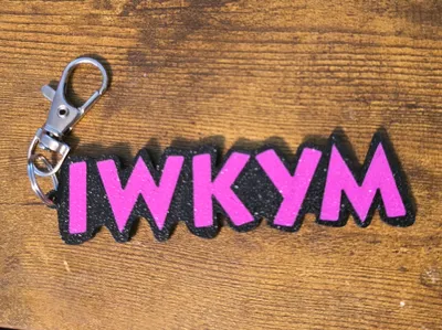 IWKYM, Dungeon Crawler Carl Samantha Keychain