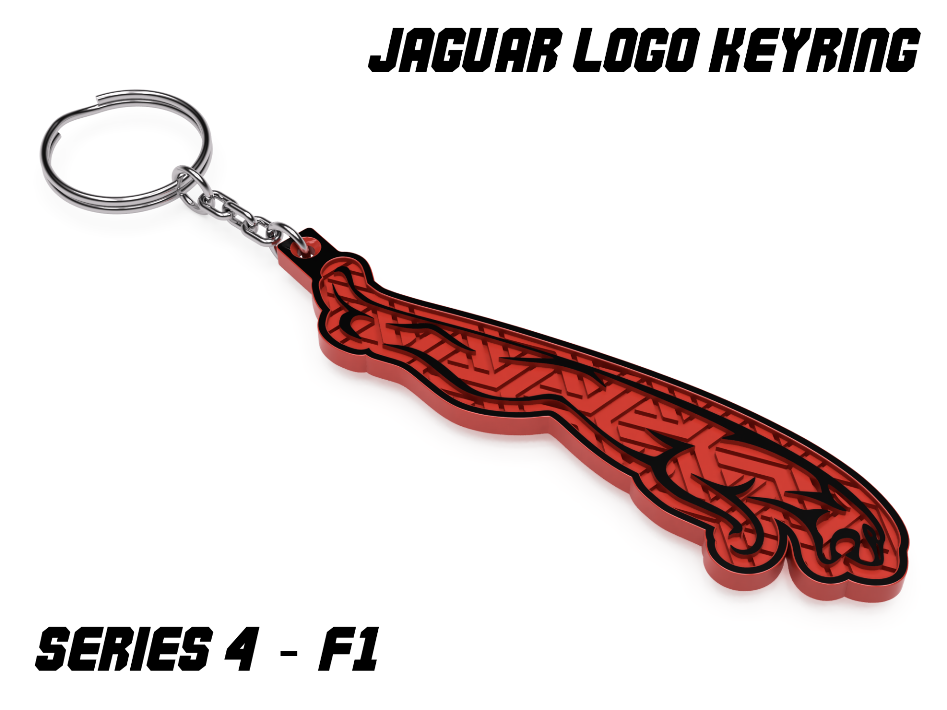 Jaguar Logo Keyring