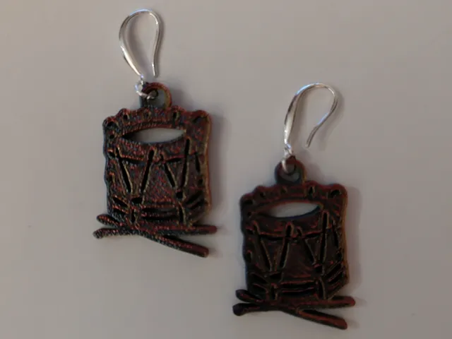 Pendientes tambor