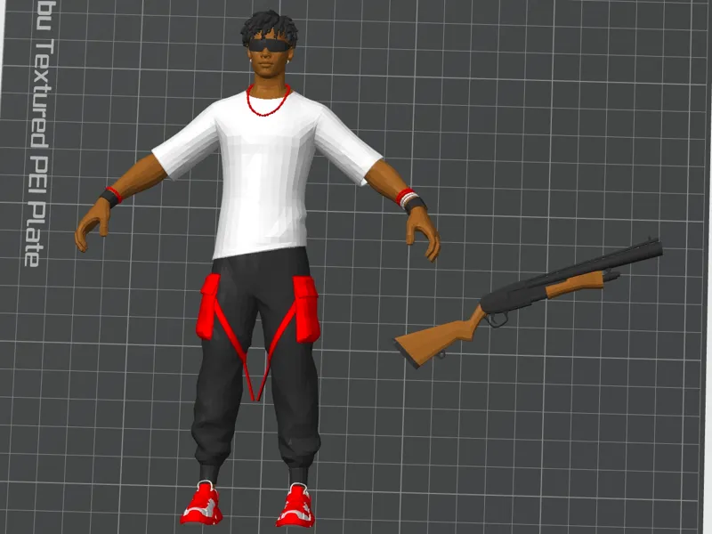 Sunset Alto Fortnite Skin with Pump Shotgun