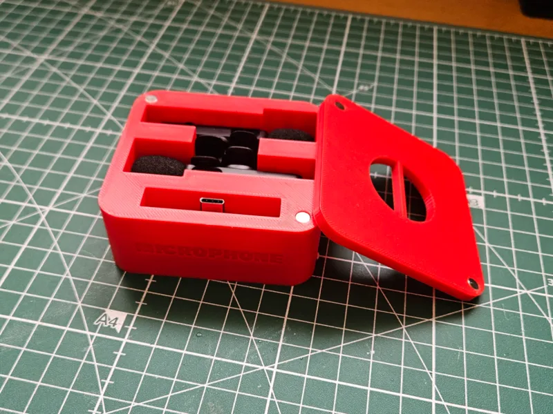 Boîte de Rangement pour Microphone "Lavalier"