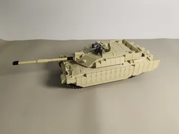 Modelo para impresión 3D: 英国 挑战者 2 主战坦克 1/35 履带可动,细致分件 — vista de referencia 3