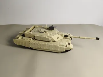 Modelo para impresión 3D: 英国 挑战者 2 主战坦克 1/35 履带可动,细致分件 — vista de referencia 4