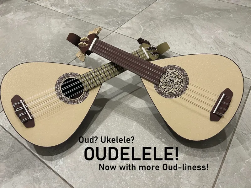 Oud? Ukelele? Oudelele! Now with more Oud-liness!