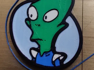 Klif Keychain Futurama