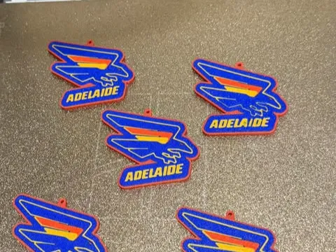 adelaide crows afl keychain - Free 3D Print Model - MakerWorld